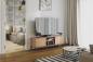 Preview: TV-Kommode ERISTO large Hickory-Holzoptik für Wohnzimmer | www.artigo.at